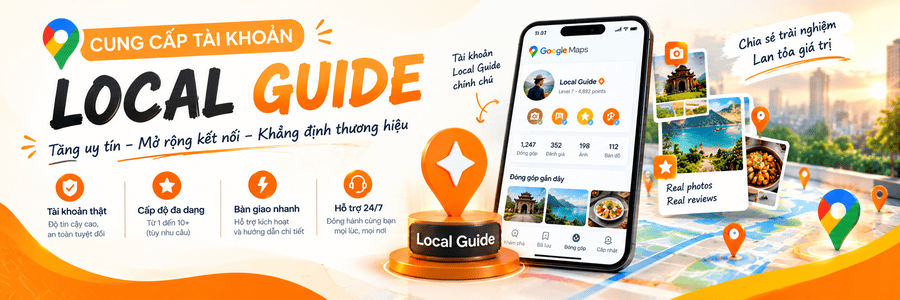 Dịch vụ bán tài khoản Local Guide