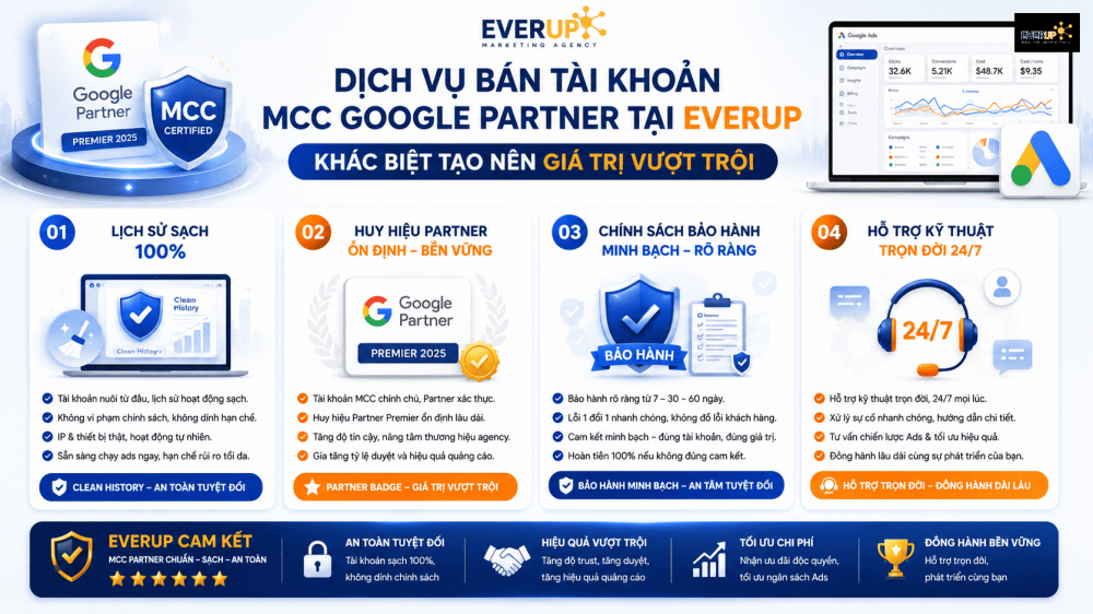 Tại Sao Dân Chạy Ads Bắt Buộc Phải Sở Hữu MCC Google Partner?