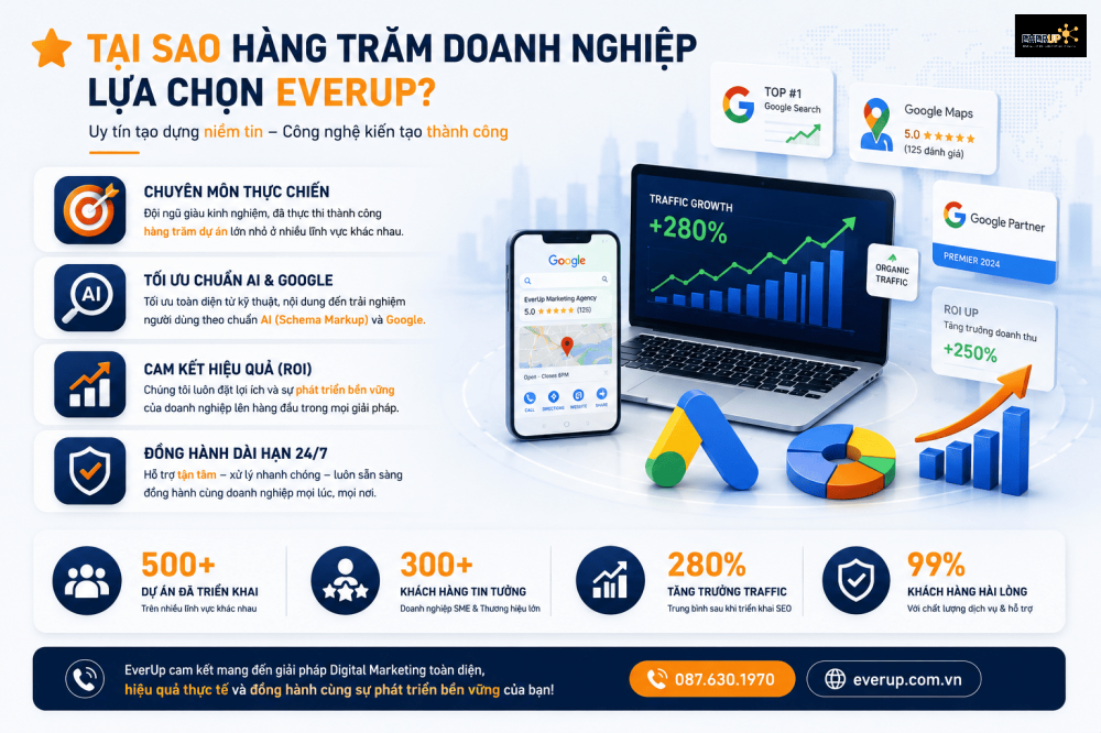Lý do chọn Everup